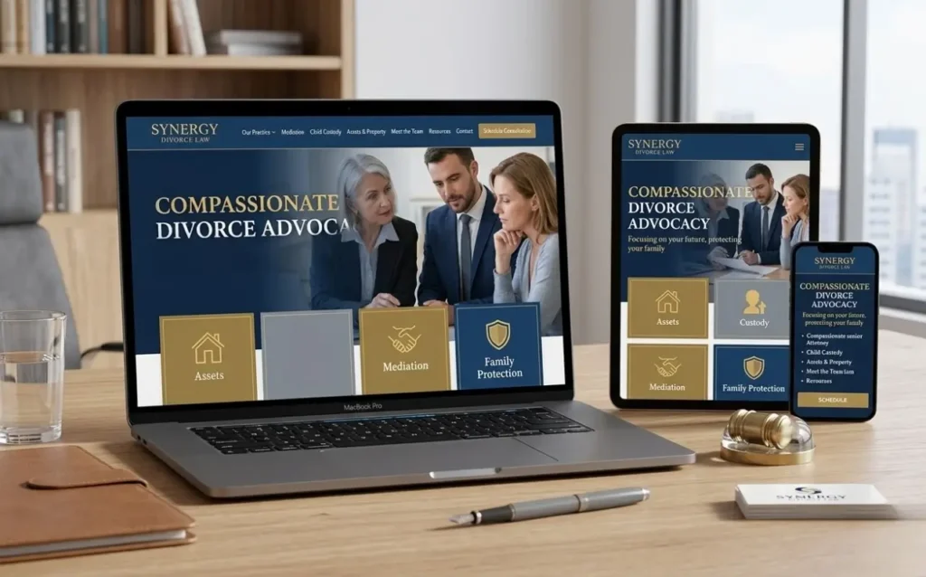 Divorce Attorney Website Design