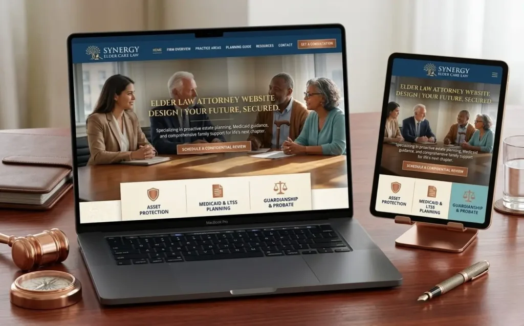 Elder Law Attorney Website Design
