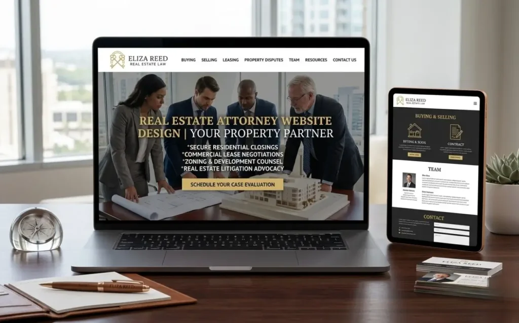 Real Estate Attorney Website Design