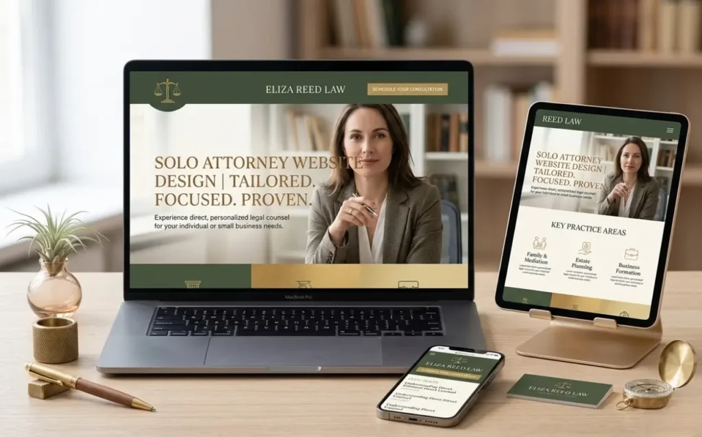 Solo Attorney Website Design