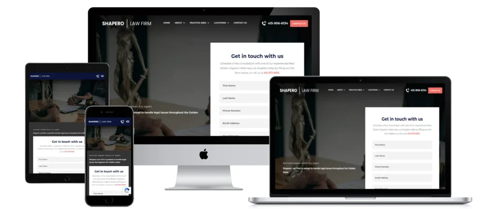 attorney website development Chicago