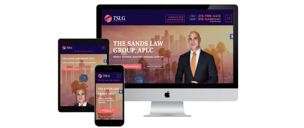 custom attorney web designs
