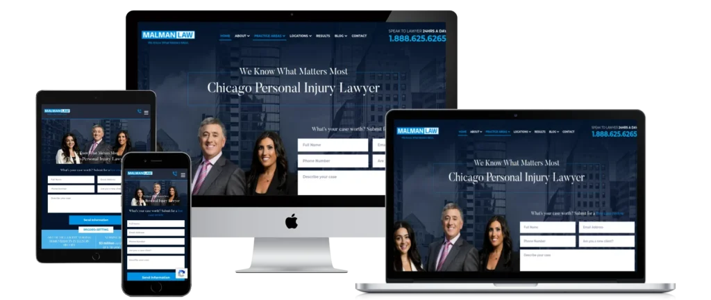 attorney web design chicago